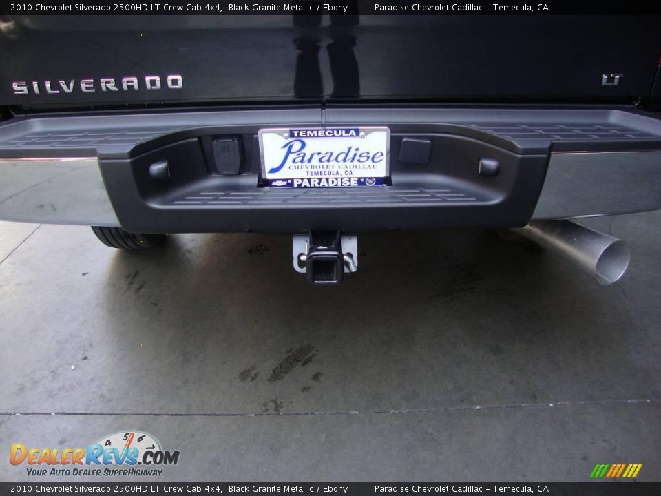 2010 Chevrolet Silverado 2500HD LT Crew Cab 4x4 Black Granite Metallic / Ebony Photo #18