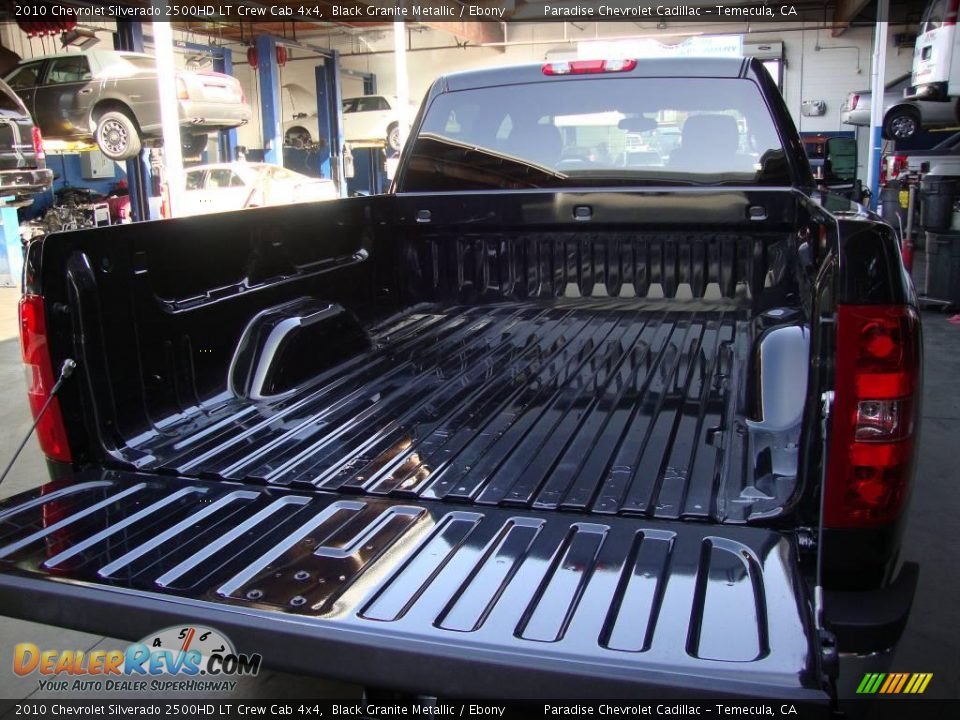 2010 Chevrolet Silverado 2500HD LT Crew Cab 4x4 Black Granite Metallic / Ebony Photo #19
