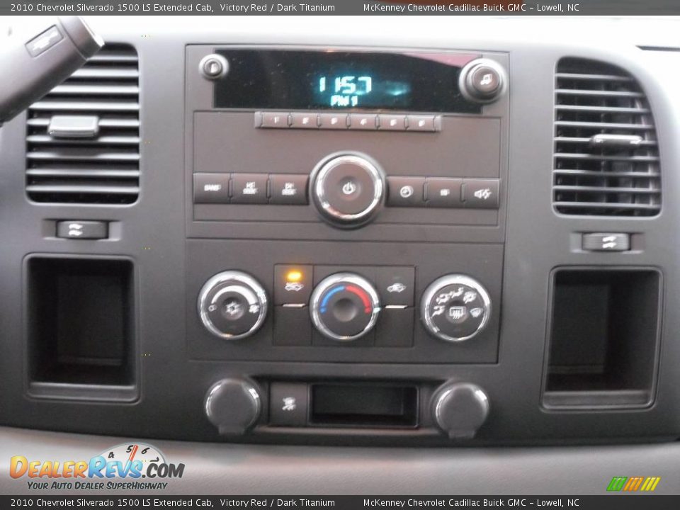 2010 Chevrolet Silverado 1500 LS Extended Cab Victory Red / Dark Titanium Photo #14