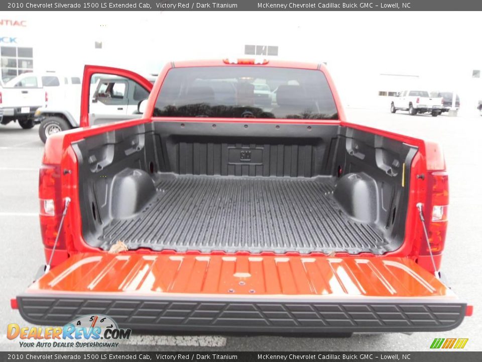 2010 Chevrolet Silverado 1500 LS Extended Cab Victory Red / Dark Titanium Photo #15
