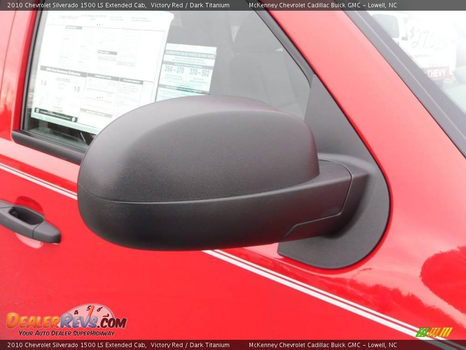 2010 Chevrolet Silverado 1500 LS Extended Cab Victory Red / Dark Titanium Photo #21