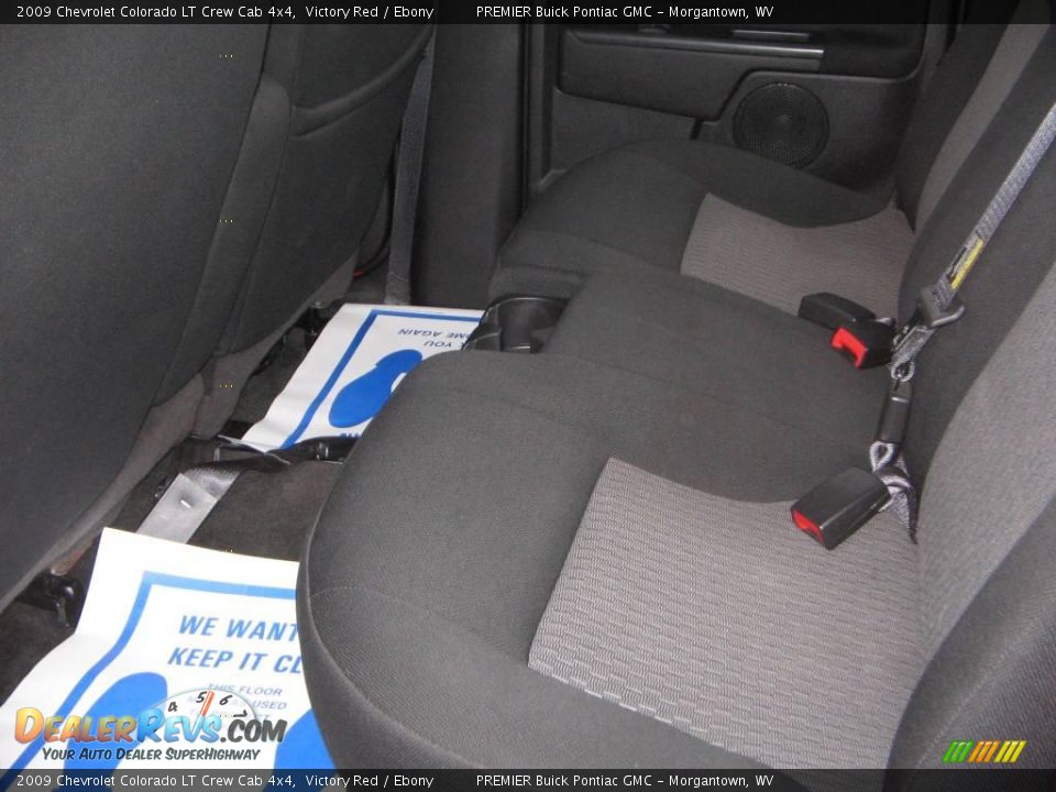 2009 Chevrolet Colorado LT Crew Cab 4x4 Victory Red / Ebony Photo #10