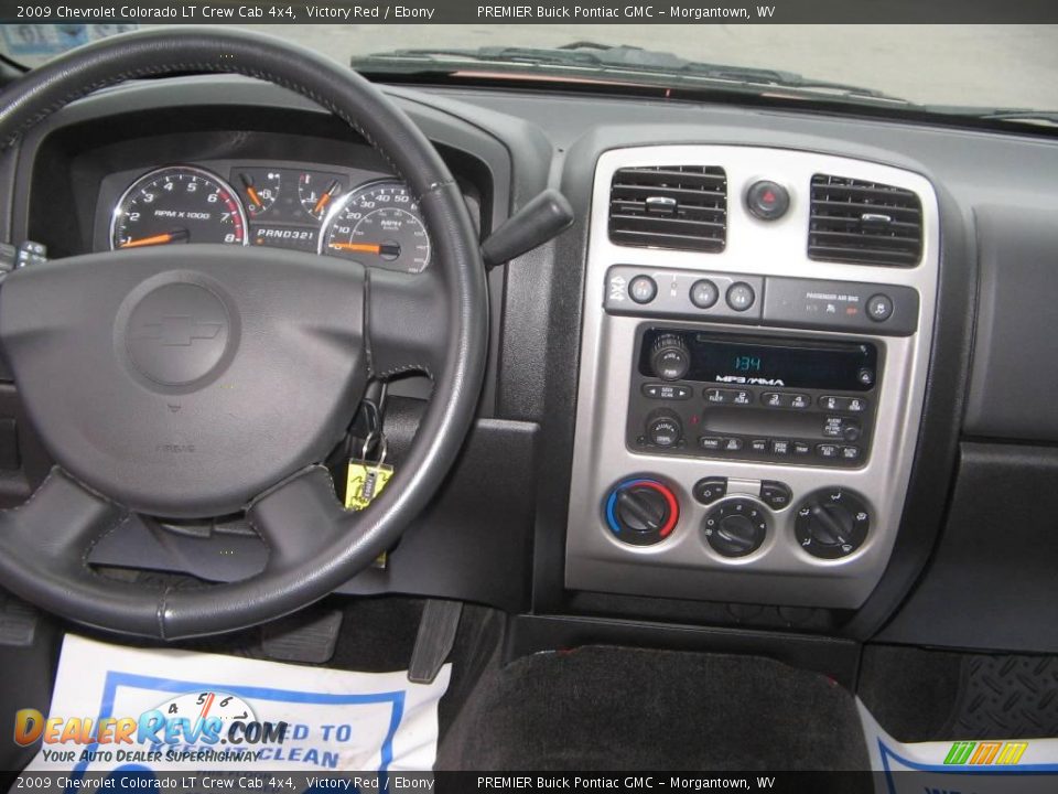 2009 Chevrolet Colorado LT Crew Cab 4x4 Victory Red / Ebony Photo #11