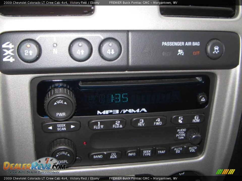 2009 Chevrolet Colorado LT Crew Cab 4x4 Victory Red / Ebony Photo #14