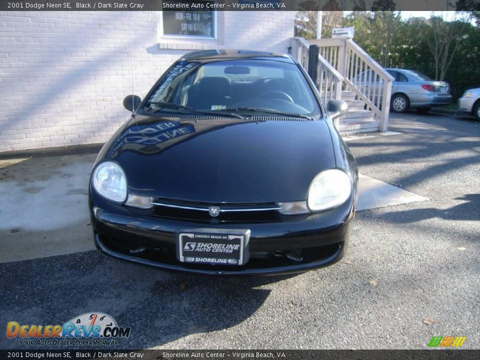 2001 Dodge Neon SE Black / Dark Slate Gray Photo #1