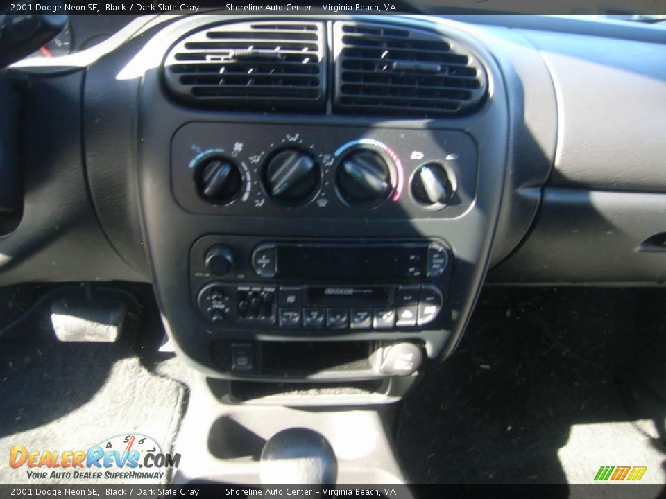 2001 Dodge Neon SE Black / Dark Slate Gray Photo #14