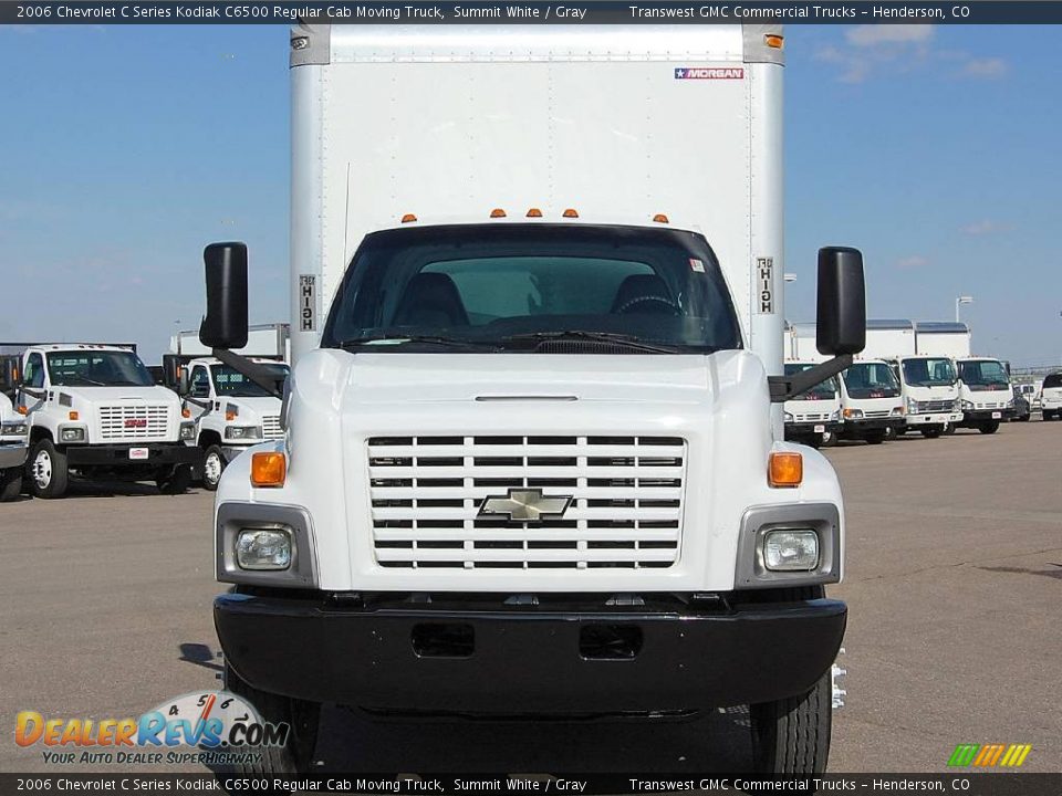 2006 Chevrolet C Series Kodiak C6500 Regular Cab Moving Truck Summit White / Gray Photo #2