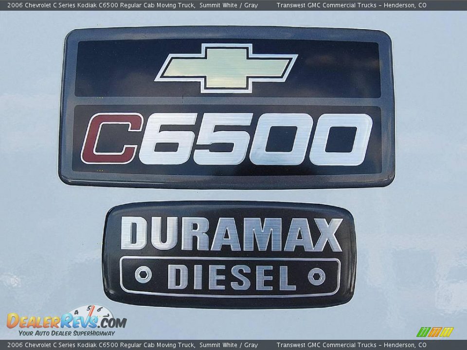 2006 Chevrolet C Series Kodiak C6500 Regular Cab Moving Truck Summit White / Gray Photo #9