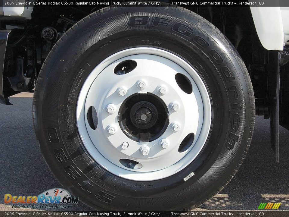 2006 Chevrolet C Series Kodiak C6500 Regular Cab Moving Truck Summit White / Gray Photo #12