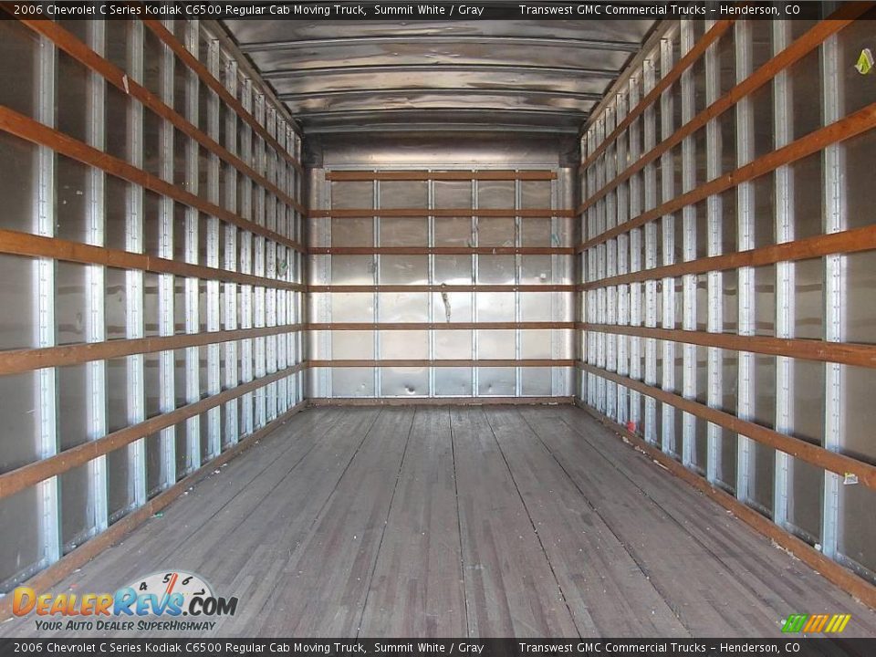 2006 Chevrolet C Series Kodiak C6500 Regular Cab Moving Truck Summit White / Gray Photo #14