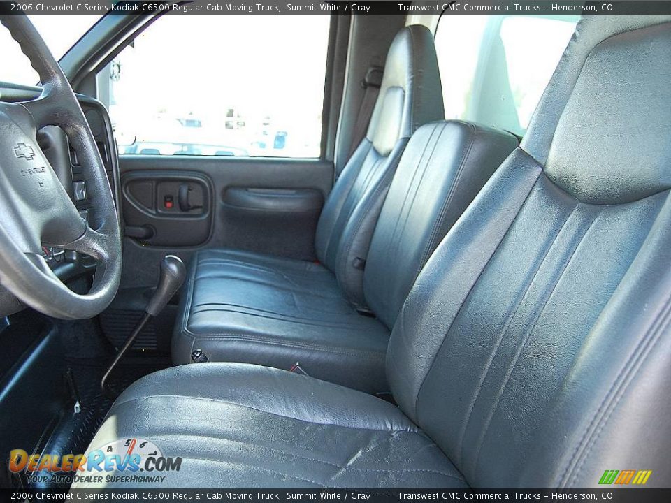 2006 Chevrolet C Series Kodiak C6500 Regular Cab Moving Truck Summit White / Gray Photo #19
