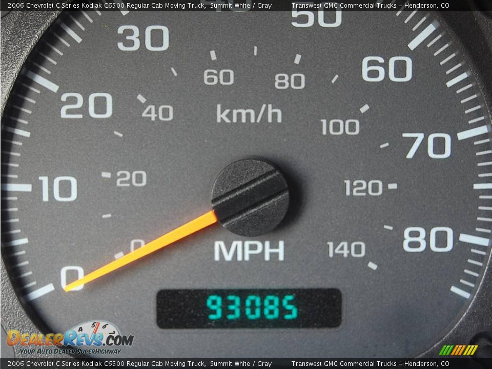 2006 Chevrolet C Series Kodiak C6500 Regular Cab Moving Truck Summit White / Gray Photo #26