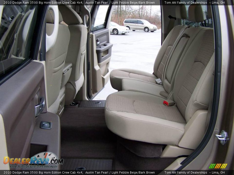 2010 Dodge Ram 3500 Big Horn Edition Crew Cab 4x4 Austin Tan Pearl / Light Pebble Beige/Bark Brown Photo #13