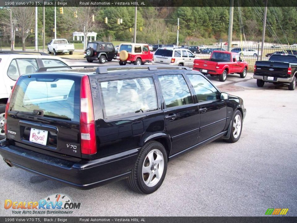 1998 Volvo V70 T5 Black / Beige Photo #4