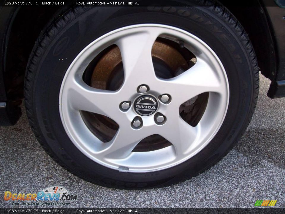 1998 Volvo V70 T5 Black / Beige Photo #11