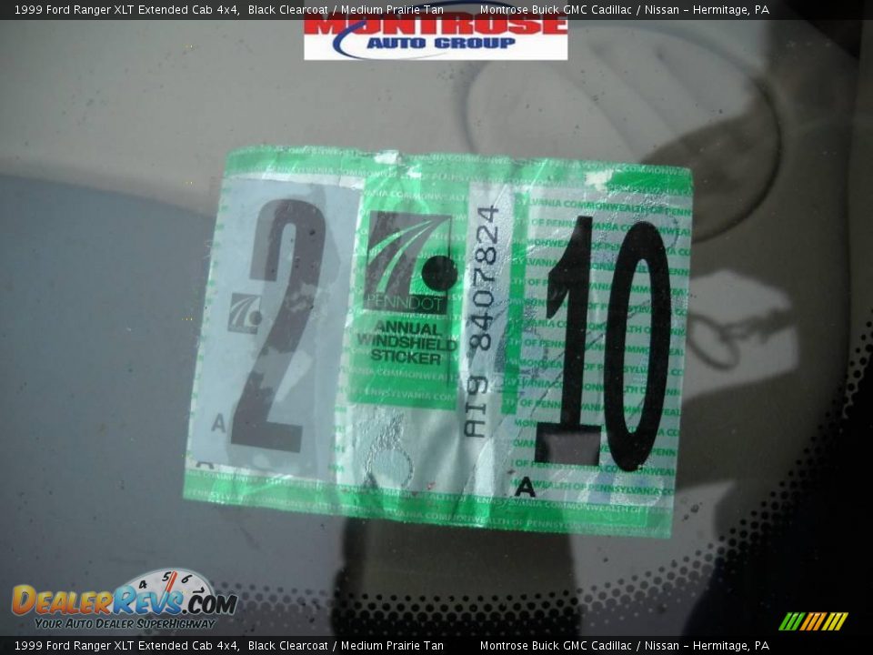 1999 Ford Ranger XLT Extended Cab 4x4 Black Clearcoat / Medium Prairie Tan Photo #17