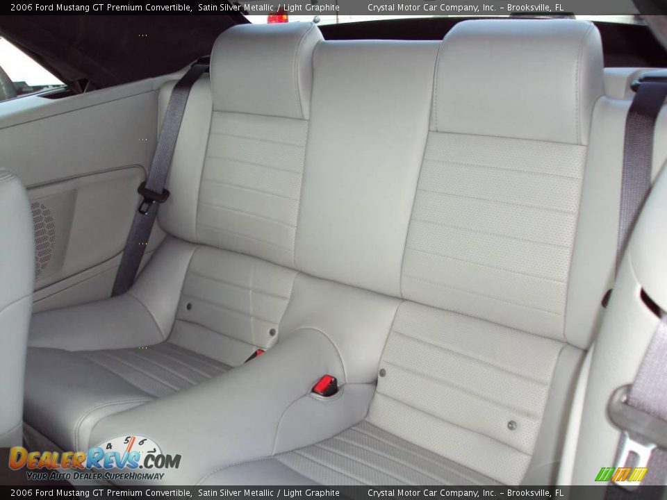 2006 Ford Mustang GT Premium Convertible Satin Silver Metallic / Light Graphite Photo #5
