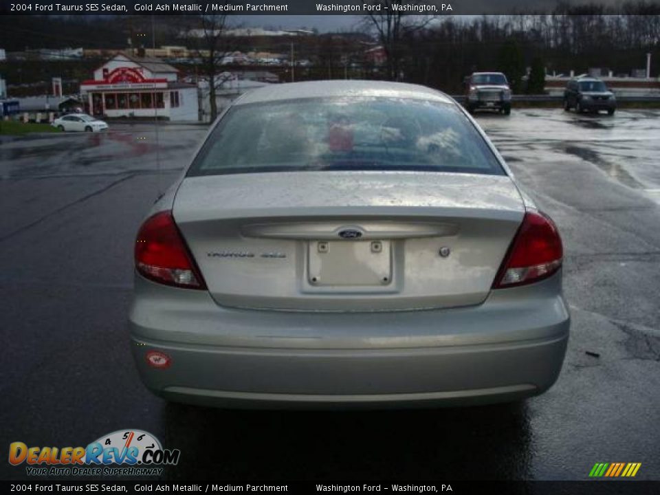 2004 Ford Taurus SES Sedan Gold Ash Metallic / Medium Parchment Photo #3