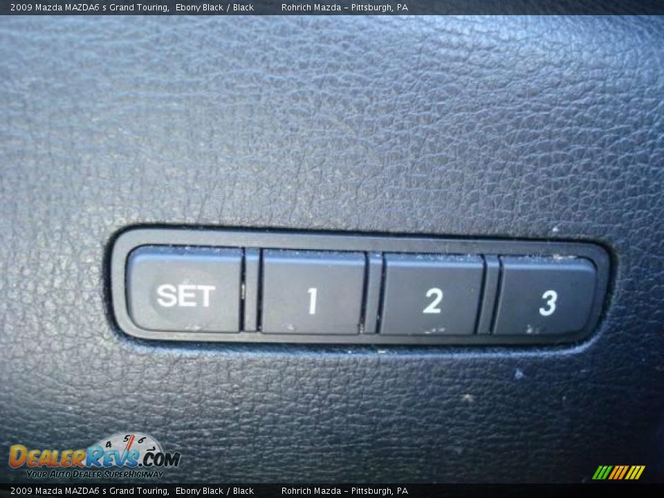 2009 Mazda MAZDA6 s Grand Touring Ebony Black / Black Photo #15