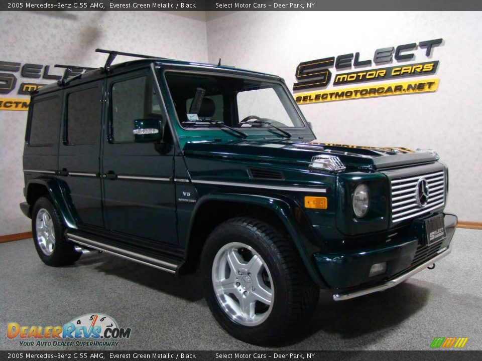 2005 Mercedes-Benz G 55 AMG Everest Green Metallic / Black Photo #3