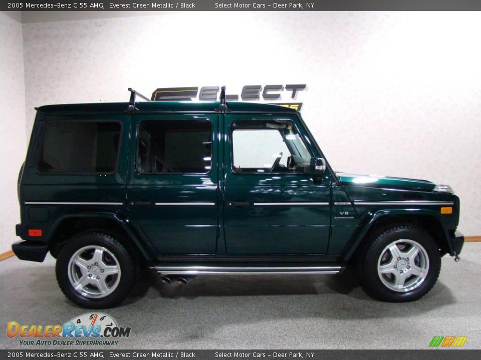 2005 Mercedes-Benz G 55 AMG Everest Green Metallic / Black Photo #4