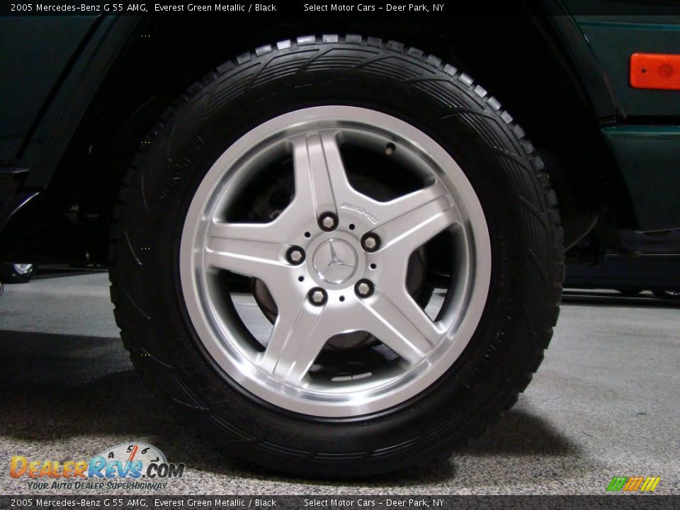 2005 Mercedes-Benz G 55 AMG Everest Green Metallic / Black Photo #6