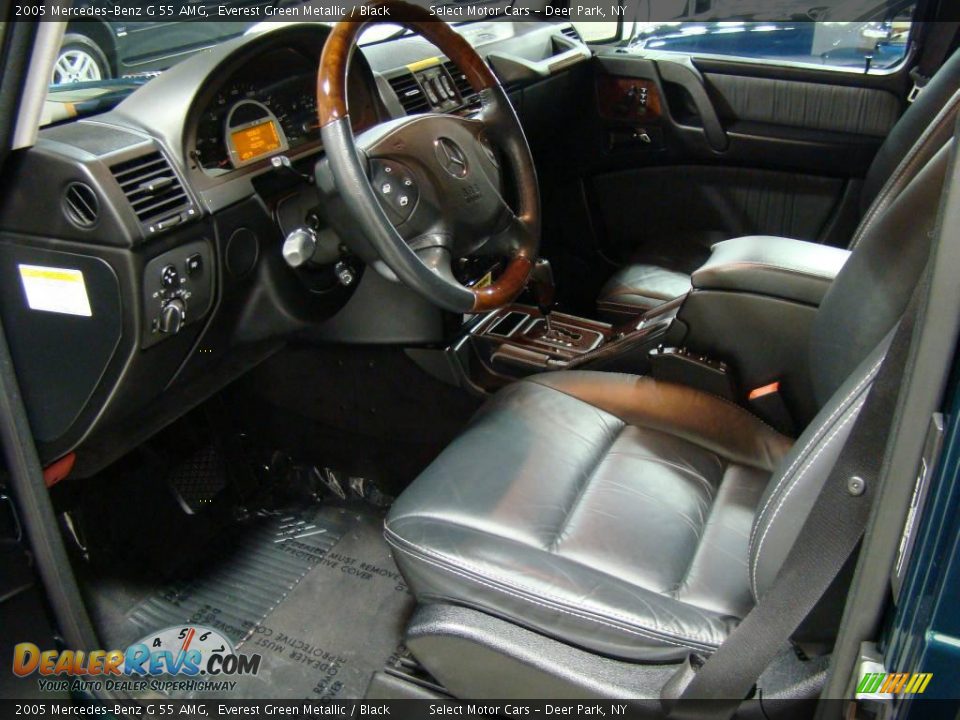 2005 Mercedes-Benz G 55 AMG Everest Green Metallic / Black Photo #8