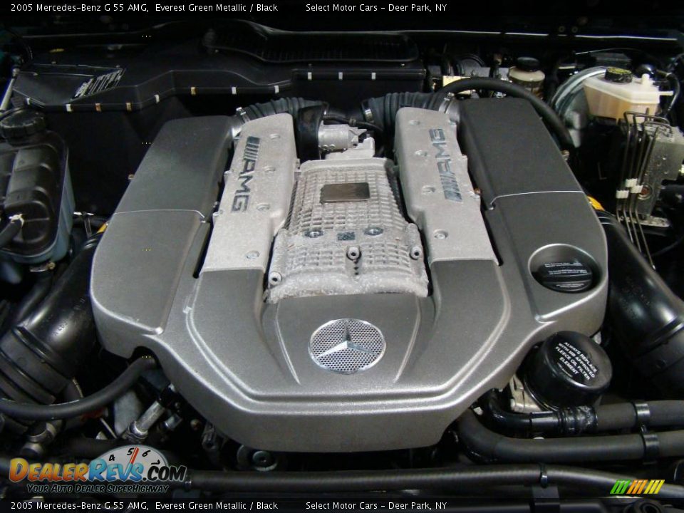 2005 Mercedes-Benz G 55 AMG Everest Green Metallic / Black Photo #14