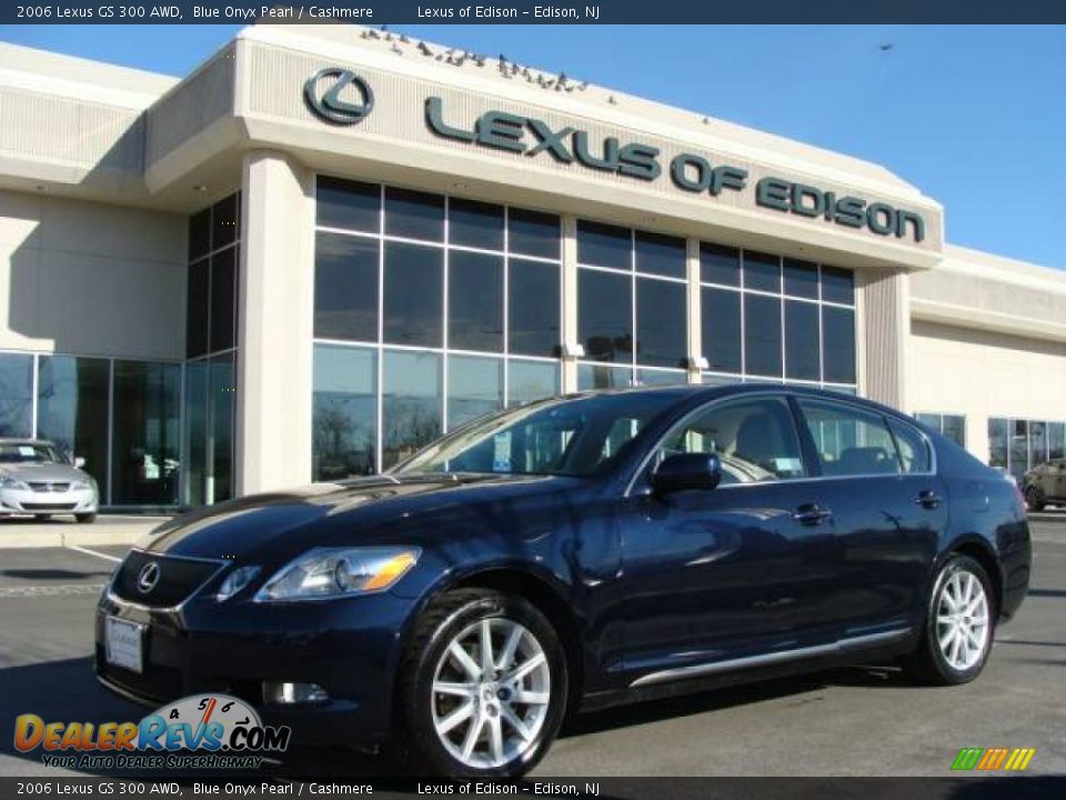 2006 Lexus GS 300 AWD Blue Onyx Pearl / Cashmere Photo #1
