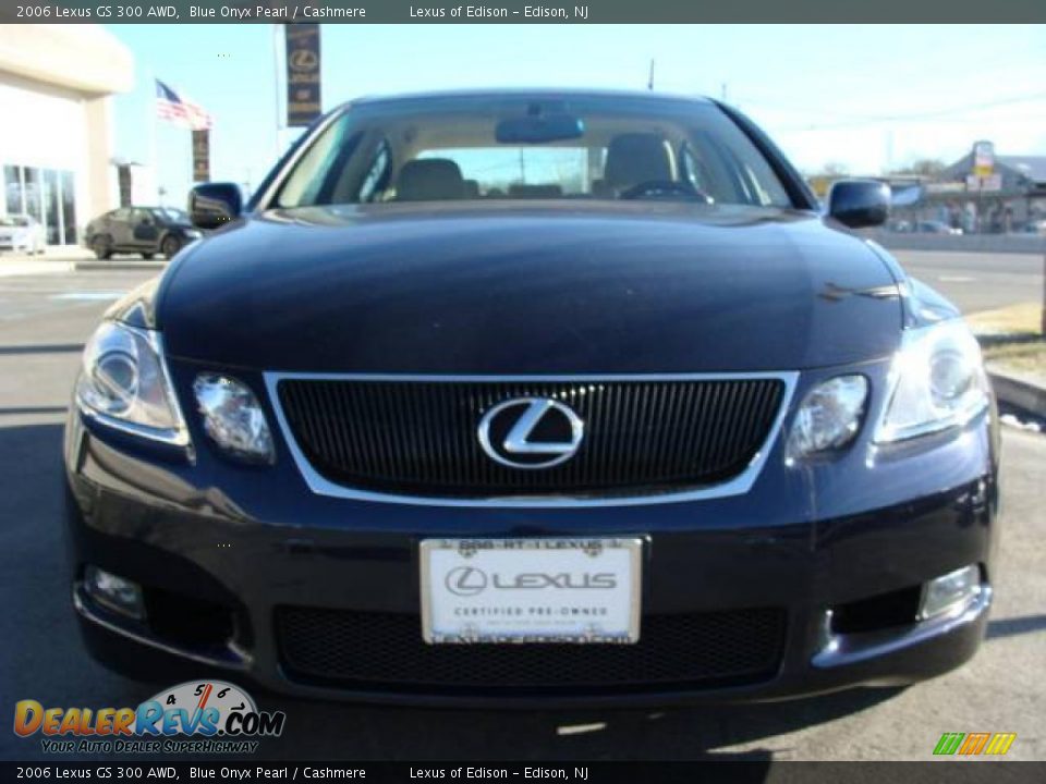 2006 Lexus GS 300 AWD Blue Onyx Pearl / Cashmere Photo #2