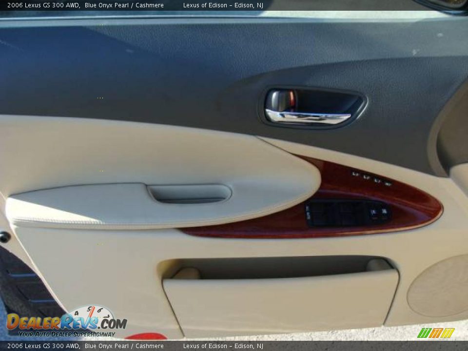 2006 Lexus GS 300 AWD Blue Onyx Pearl / Cashmere Photo #6