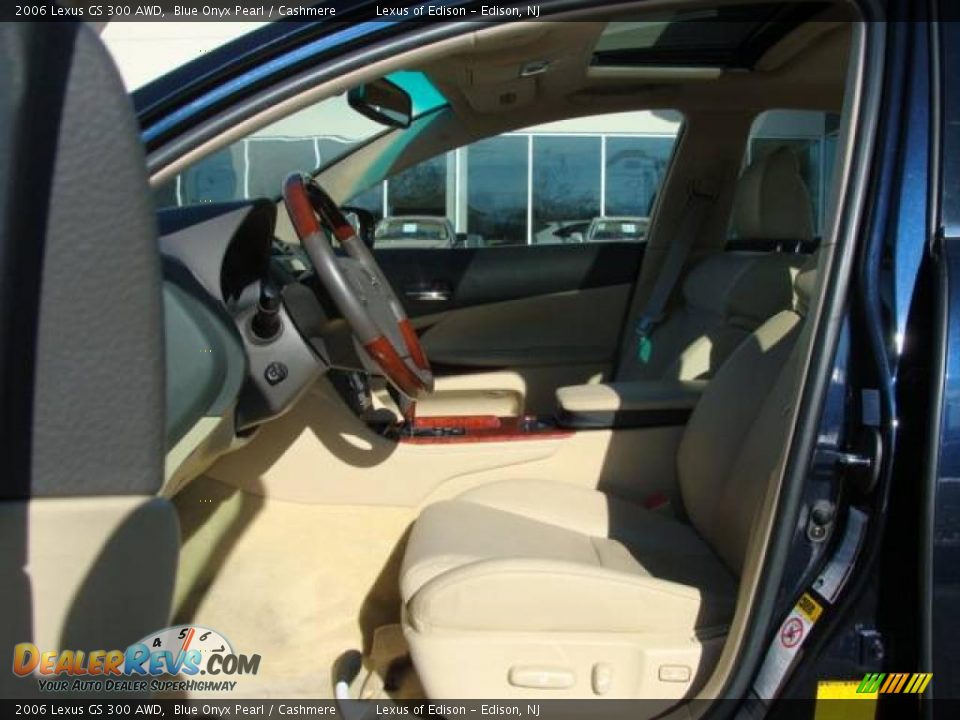 2006 Lexus GS 300 AWD Blue Onyx Pearl / Cashmere Photo #7