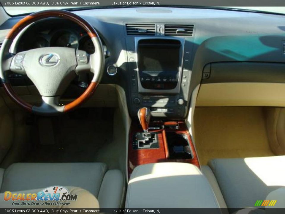 2006 Lexus GS 300 AWD Blue Onyx Pearl / Cashmere Photo #9