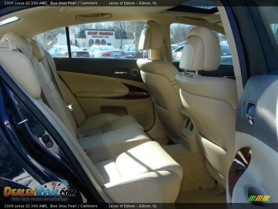 2006 Lexus GS 300 AWD Blue Onyx Pearl / Cashmere Photo #12