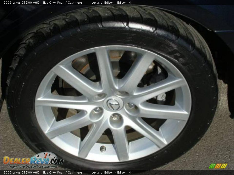 2006 Lexus GS 300 AWD Blue Onyx Pearl / Cashmere Photo #14