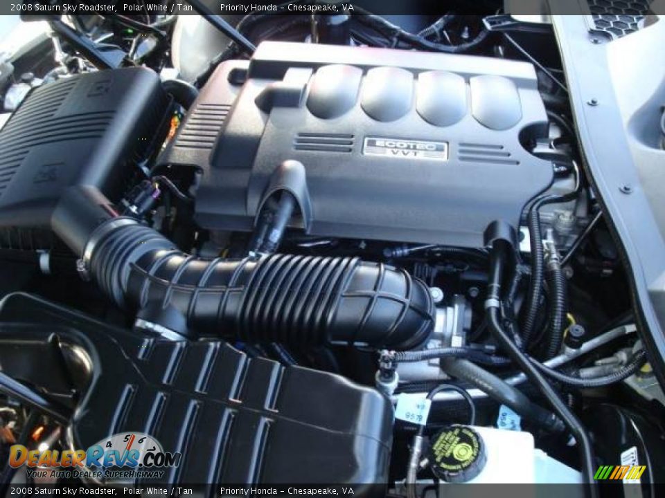 2008 Saturn Sky Roadster Polar White / Tan Photo #21