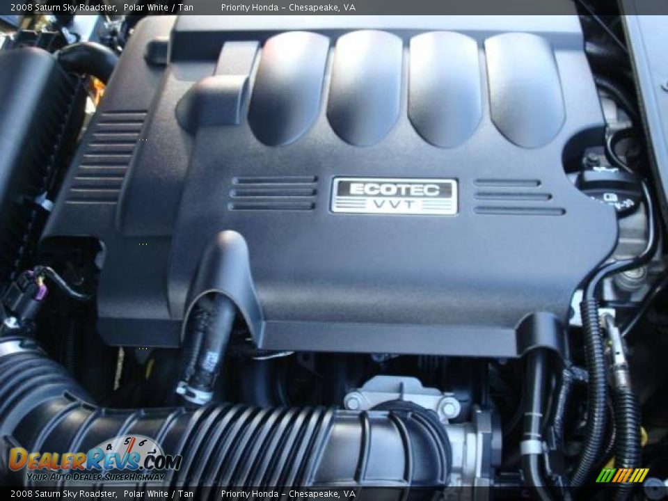 2008 Saturn Sky Roadster Polar White / Tan Photo #22