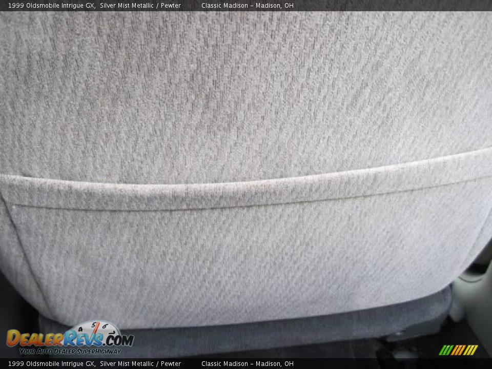 1999 Oldsmobile Intrigue GX Silver Mist Metallic / Pewter Photo #22