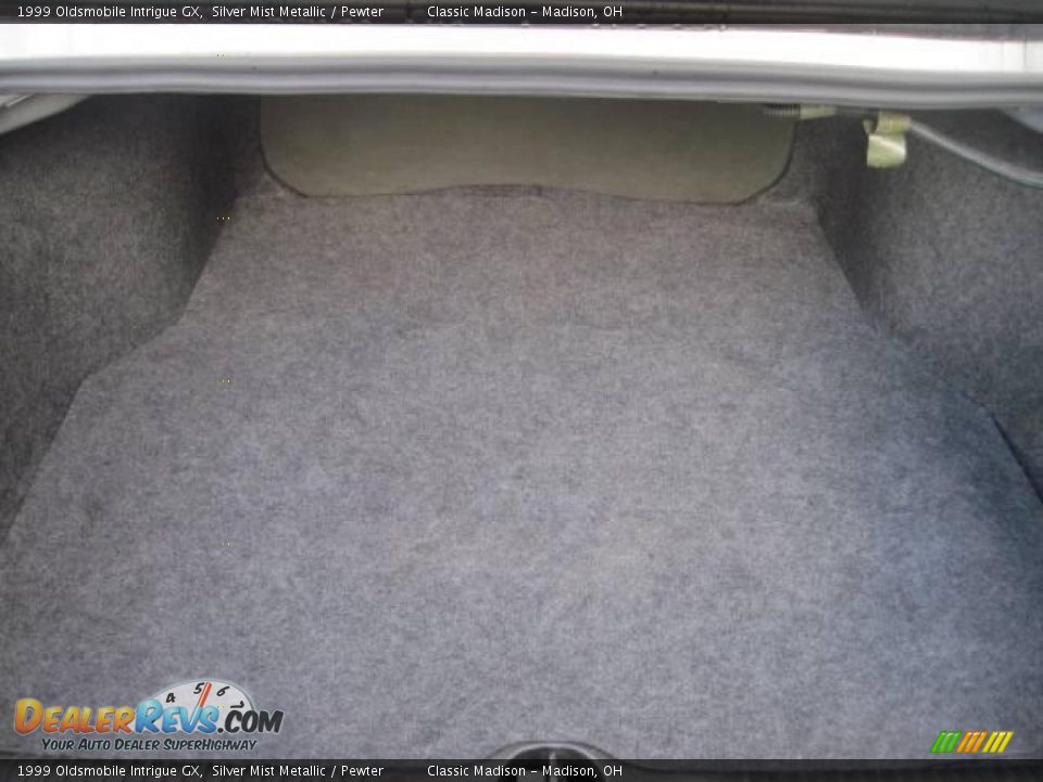 1999 Oldsmobile Intrigue GX Silver Mist Metallic / Pewter Photo #30
