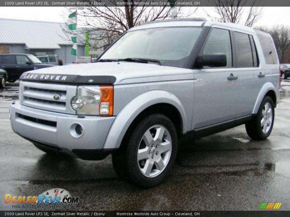 2009 Land Rover LR3 SE Zermatt Silver Metallic / Ebony Photo #1