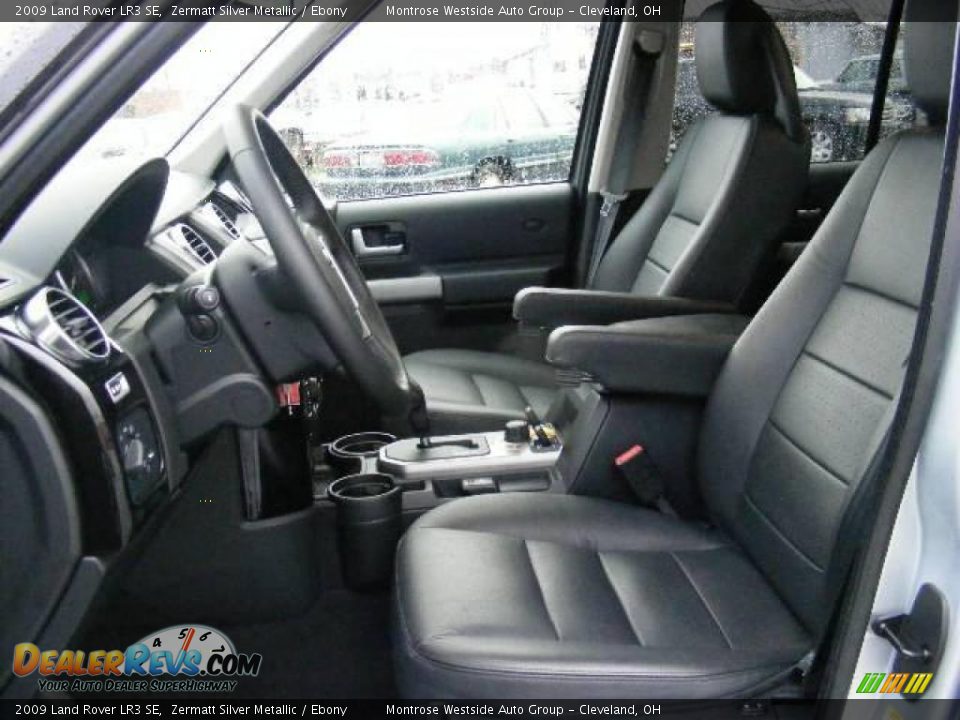 2009 Land Rover LR3 SE Zermatt Silver Metallic / Ebony Photo #9