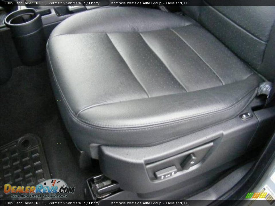 2009 Land Rover LR3 SE Zermatt Silver Metallic / Ebony Photo #10