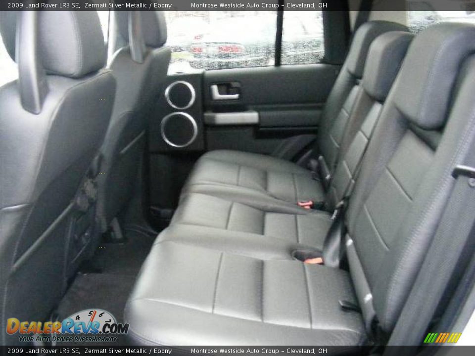 2009 Land Rover LR3 SE Zermatt Silver Metallic / Ebony Photo #11