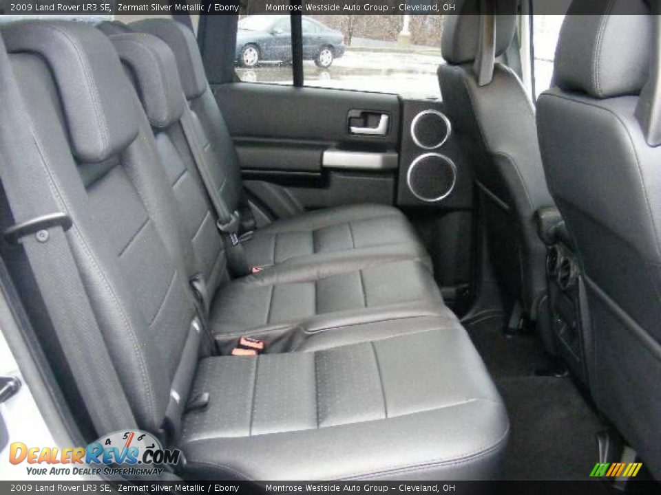 2009 Land Rover LR3 SE Zermatt Silver Metallic / Ebony Photo #12