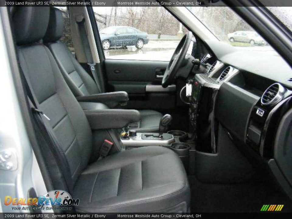 2009 Land Rover LR3 SE Zermatt Silver Metallic / Ebony Photo #13