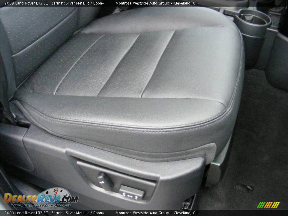 2009 Land Rover LR3 SE Zermatt Silver Metallic / Ebony Photo #14