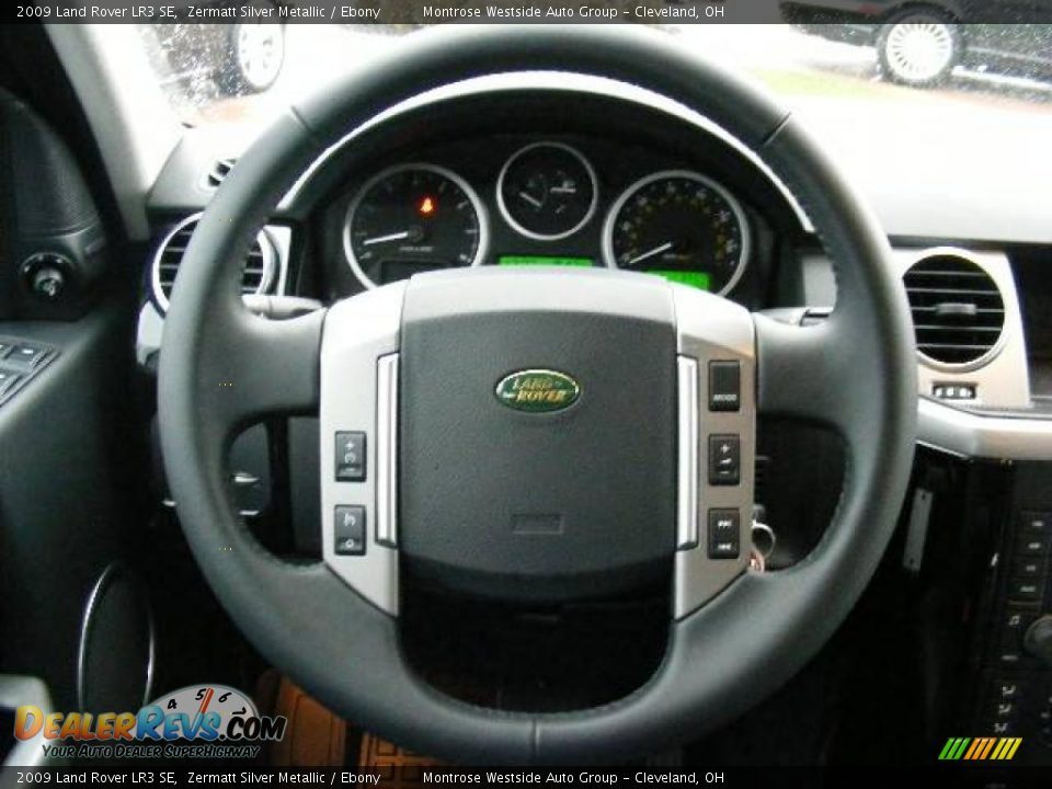 2009 Land Rover LR3 SE Zermatt Silver Metallic / Ebony Photo #16