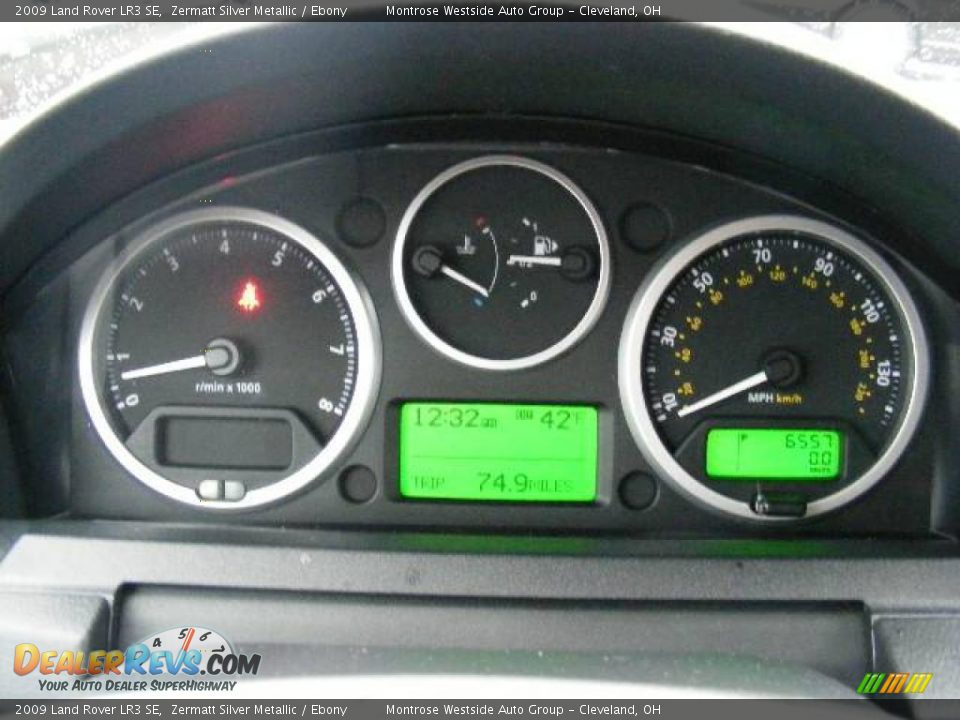 2009 Land Rover LR3 SE Zermatt Silver Metallic / Ebony Photo #17