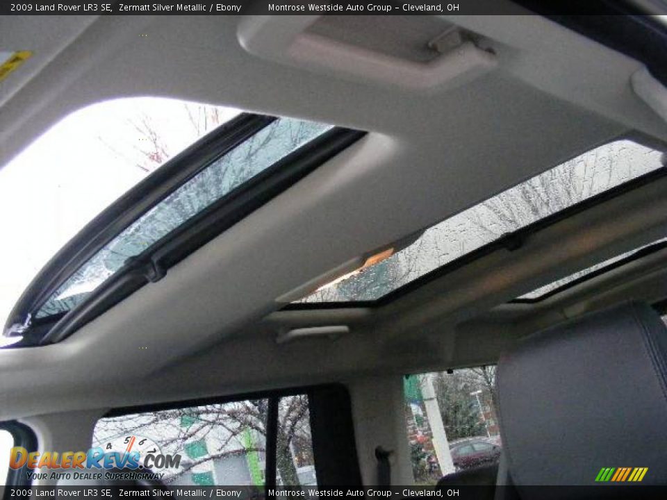 2009 Land Rover LR3 SE Zermatt Silver Metallic / Ebony Photo #26
