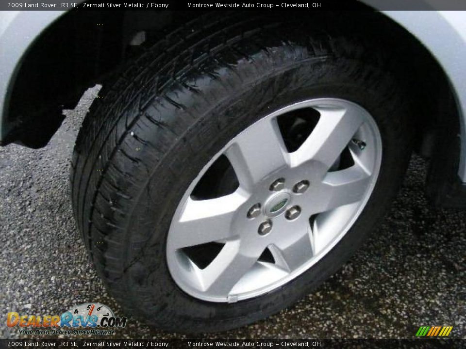2009 Land Rover LR3 SE Zermatt Silver Metallic / Ebony Photo #30